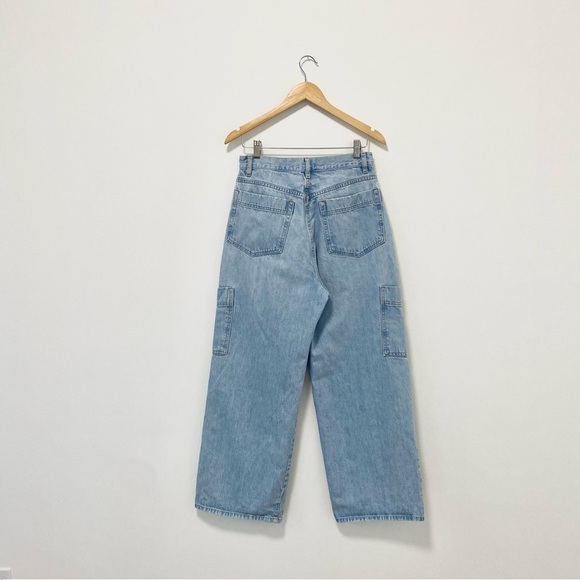 FRAME Genoa Wide Leg Carpenter High Rise Jean - Picture 10 of 14